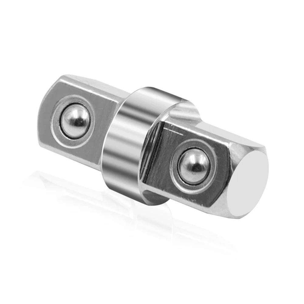 Wrench Extension Rod 1.18"x0.55" Chrome Vanadium Steel 3/8 Double-Head Hex Socket Wrench Adapter Driver Conversion Tool