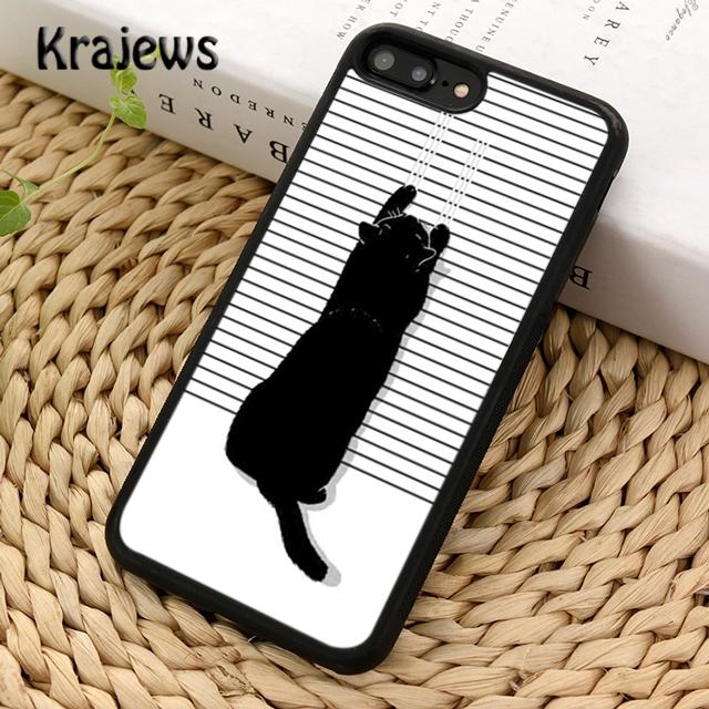 Krajews Cute Kittens Cat Soft Phone Case Cover For iPhone 14 5 6s 7 8 Plus X XR XS 11 12 13 Pro Max Samsung Galaxy S21 S22 Ultra