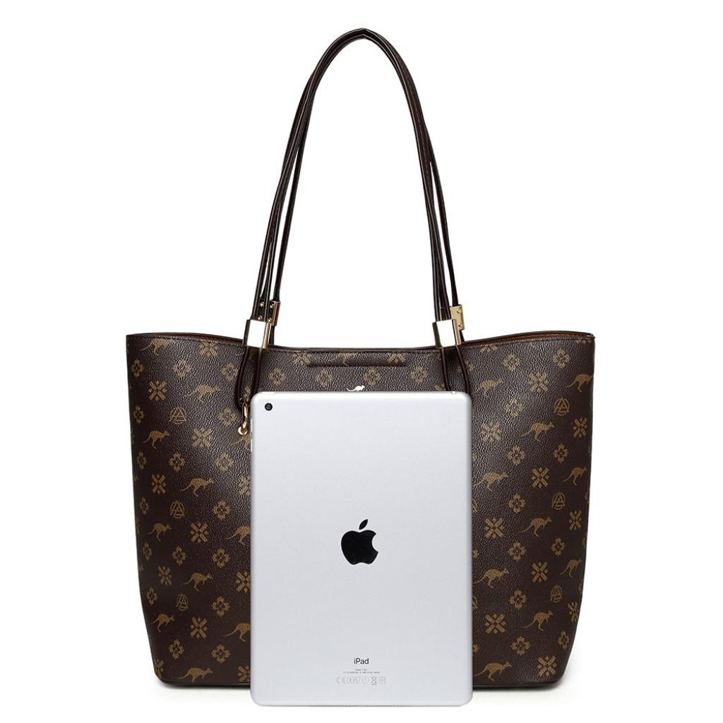 Tote Bag Unisex Faux leather Large Capacity Office Daily