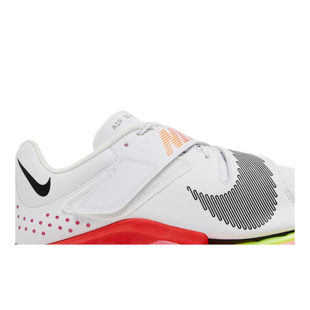 Nike Air Zoom Long Jump Elite 'Rawdacious' (Unisex) White / Black / Black / Black Track Field Shoes DJ5258 100