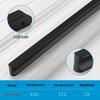 Modern Minimalist Gold Cabinet Handle, Light Luxury I-Shaped Black Drawer Pull