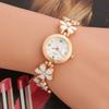 Women's Fashion Watch Romantic Flower Women's Wristwatch White
