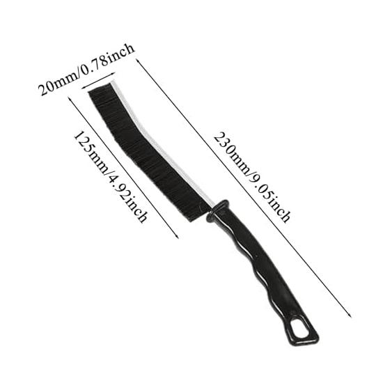 Hard Bristles Cleaning Brush - 5 Pieces Bathroom Cleaning Goods | Hard Brush Ergonomic Design for Oven, Window, Ventilation, Bathtub, Stove, Kitchen