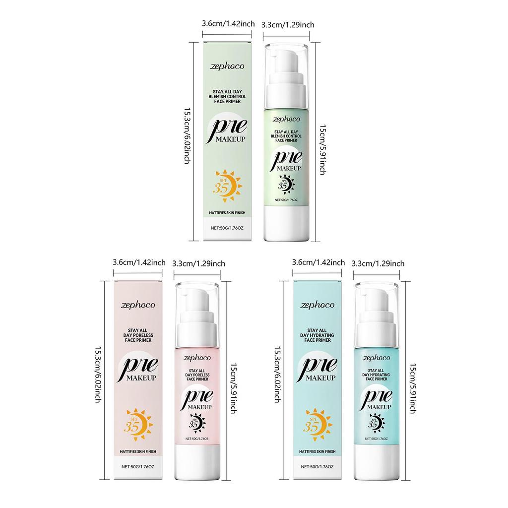 Zephoco Protective Primer: Hydrating Base for Long-lasting Autumn/Winter Makeup