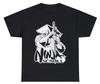 T-shirt da uomo e da donna Rotolo Ninja Jubei Kibagami BW Anime Manga