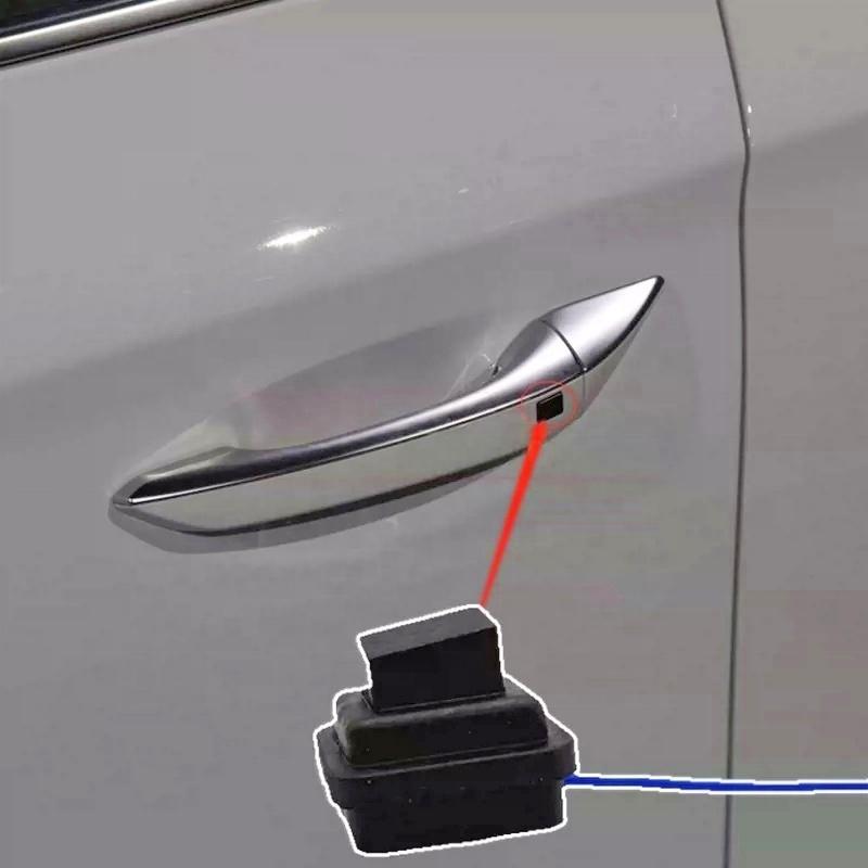 For Hyundai IONIQ Exterior Door Handle Inductive Switch, Outer Door Grab Handle Touch Button, OE : 82661G2720 (Black,82661G2720) чёрный