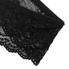 M-2XL Men's Sexy Briefs Lace Embroidery Wide Belt Thongs Panties Mesh Breathable See-Through Gay Erotic Underwear