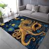 Multiple Sizes Octopus and Starry Night Carpet for Living Room Bedroom Sofa Home Decor Rug Non-slip Floor Mat Luxury Gift