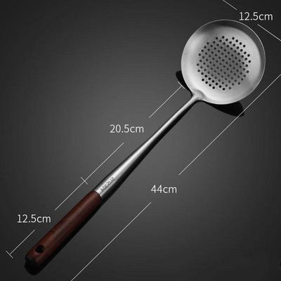 Wutuo Stainless Steel Spatula and Skimmer Kitchen Utensil Set