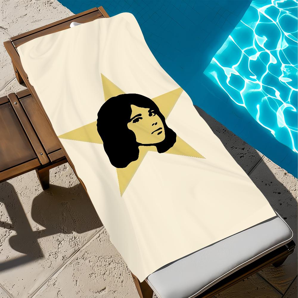 band cool art t-tv girl color Towel soft Beach Towels Trip swim Pool bathing Towel Gym Spa home Decor Gift Holiday