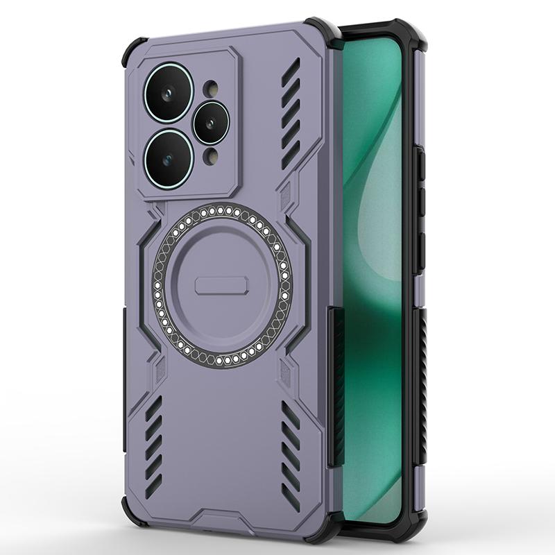 

For Realme 15 5G Case Realme 15 Pro Cover Heat Dissipation Magnetic Durable Bumper Shield Protective Phone Cases Realme 15 Funda realme 15 Pro
