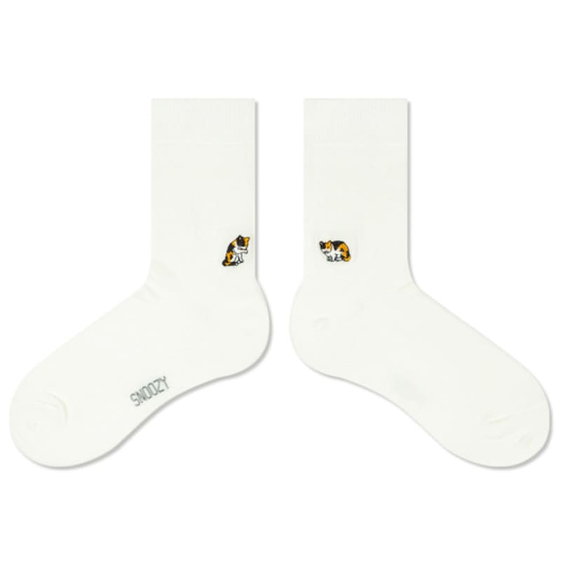 SNOOZY EM-White (Calico Cat)