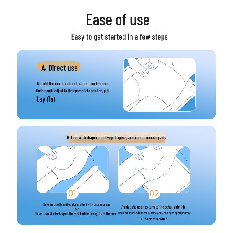 Elderly Adult Pull-up Diapers & Urine Pads for Care