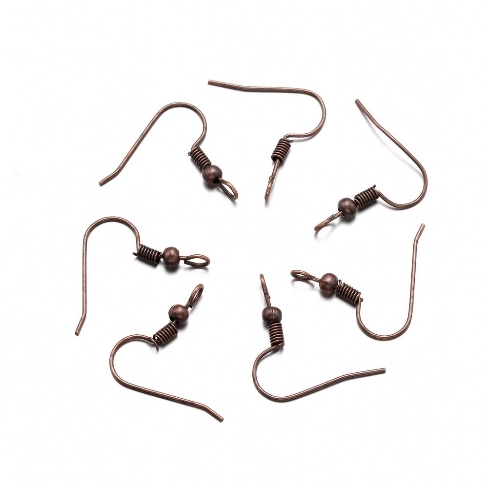100 Stück 21*20mm Gold Antik Bronze Ohrhaken Ohrringverschlüsse Ohrringbügel Für Schmuckherstellung Zubehör Großhandel