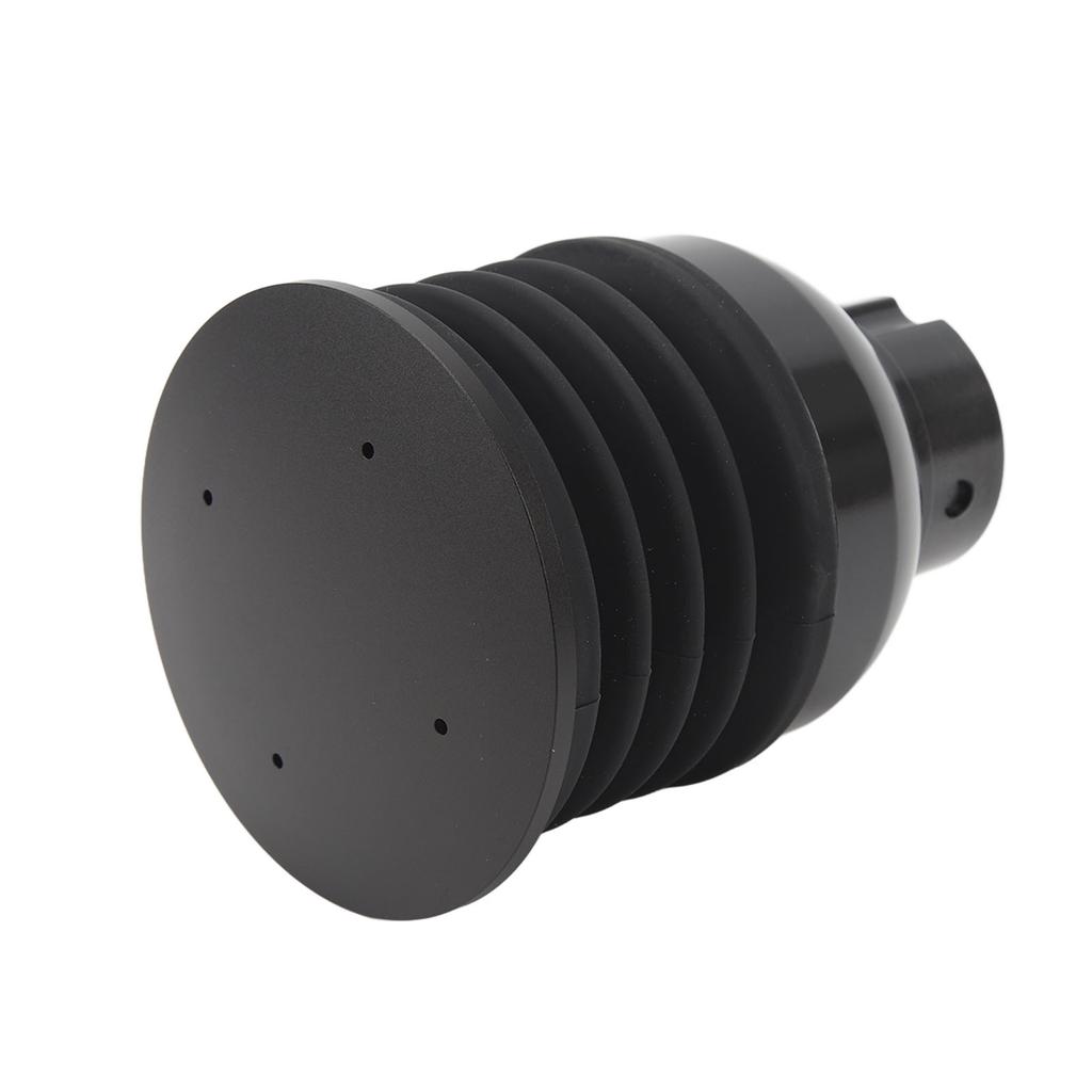 Enkel Doseringsbehållare med Blåsare ABS Silikon Kaffe Blåser Bönbehållare Kaffekvarn Tillbehör för