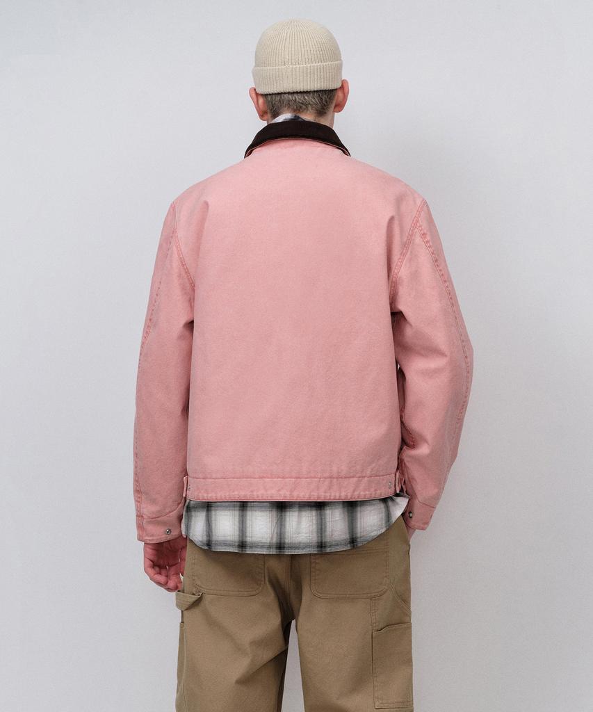 Musinsa Standard Pigment Canvas Work Jacket [Desert Pink]