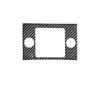 For Land Rover Discovery 4 2010-2016 Carbon Fiber Car Interior Accessories Multimedia Panel Engine Button Cover Trim Sticker