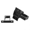 Catenaccio Automatico Bianco 47,5*22mm Lega di Alluminio Nero