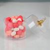 12Pcs Cylinder Candy Holder Plastic Candy Container Multipurpose Party Treat Box For Wedding Birthday Gift Packaging
