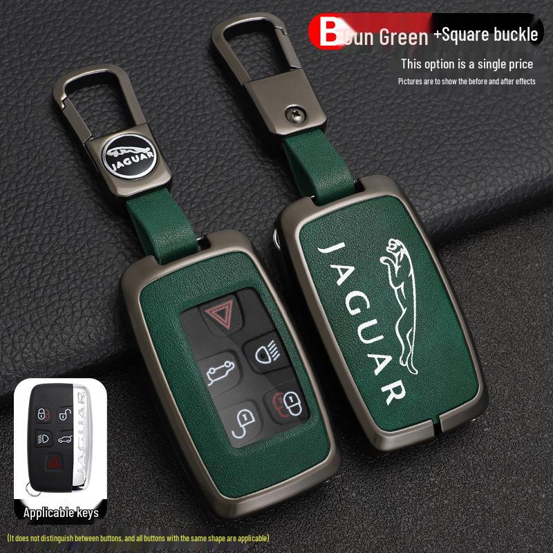 Jaguar Key Case for XFL, XEL, F-Pace, F-Type, XF, XE, XJ, E-Pace Models