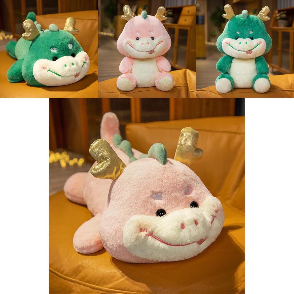 Cute Lucky Dragon Plush Toy Soft And Skin-friendly Dragon Doll For Good Luck And Year Of The Dragon Dcor Wholesale Authorized