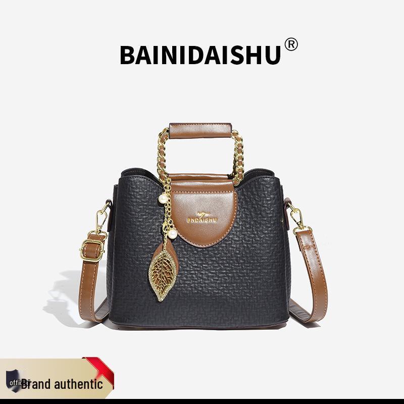 

Джаз Фокс Ретро Вместительная Сумка-Тоут: Минималистичная сумочка с дизайном листьев чёрный