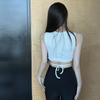 Women's Top Korean Vest Sleeveless Slim Sexy Including Chest Pad Female Camisole