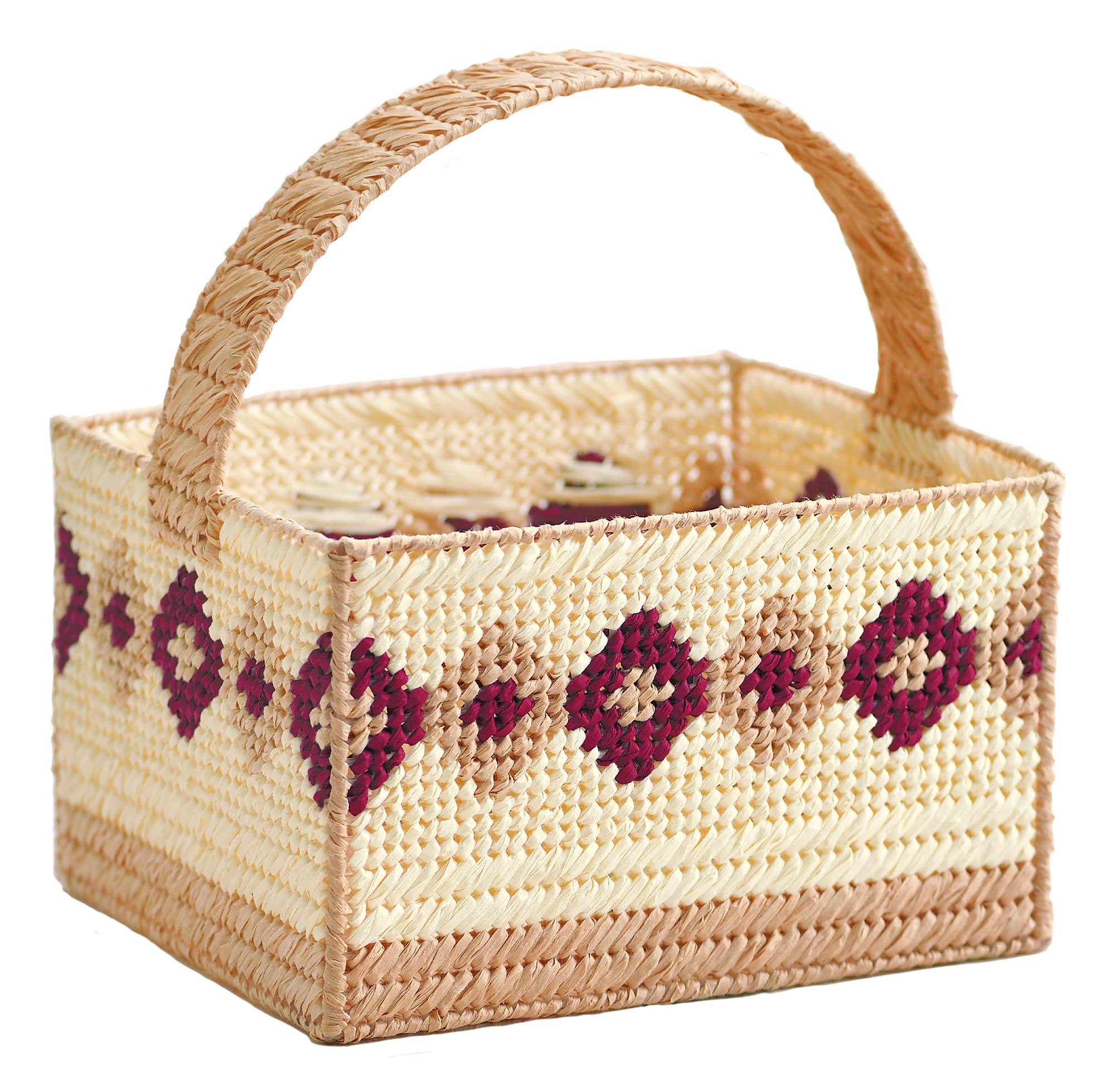 

Набор для рукоделия Takagi Fiber Panami Плетеная корзина из бумажной пряжи Слоновая кость TC-152 слоновая кость