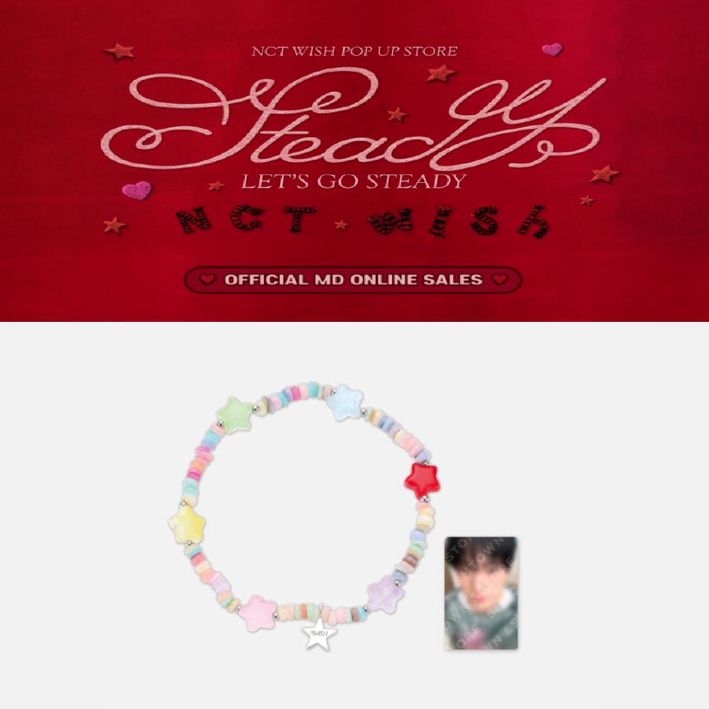 

Предварительный заказ NCT WISH POP-UP Store Let s Go Steady Beads Bracelet Set