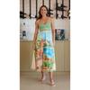 Im Frühling und Sommer Europas, Amerikas, Mode, Hosenträger, Graffiti-Druck, Pendel auf dem Rücken, Kleid Damen 68