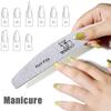 Double Sided Sandpaper Nail File Professional Nail Polish File Durable Manicure Tool  DIY Nails