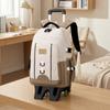 Wheeled School Bag Large Capacity Backpack Trolley Spacious