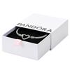 PANDORA Pandora Moments Pulsera Serpiente con Cierre de Corazón, Plata de Ley 925, Talla: 16cm (6,3 pulgadas) - 599539C00-16, 6,3 pulgadas, Metal, Sin piedras preciosas