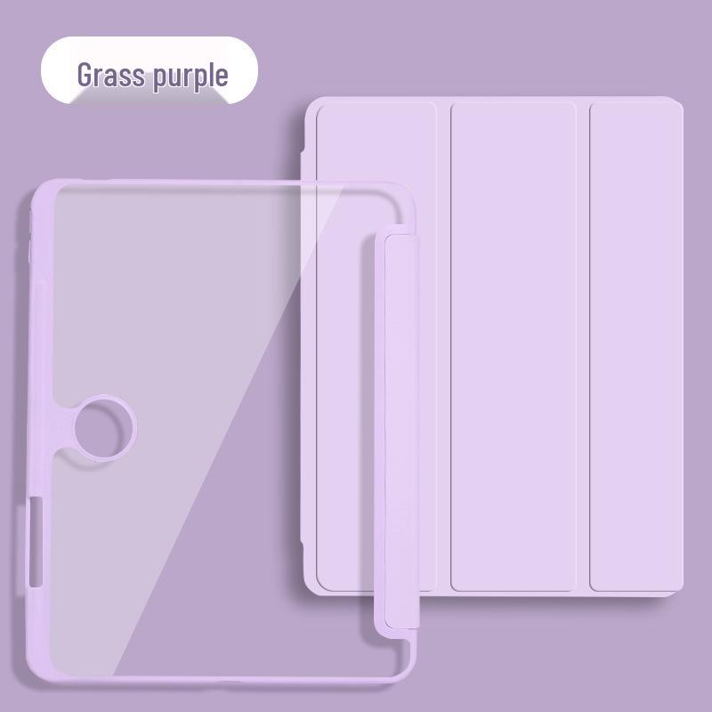 Akrylové ochranné pouzdro na tablet OPPO Pad 3 Pro se slotem pro pero Air23, průhledné, odolné proti ohýbání, kůže, pro 11,4" - 12,1".