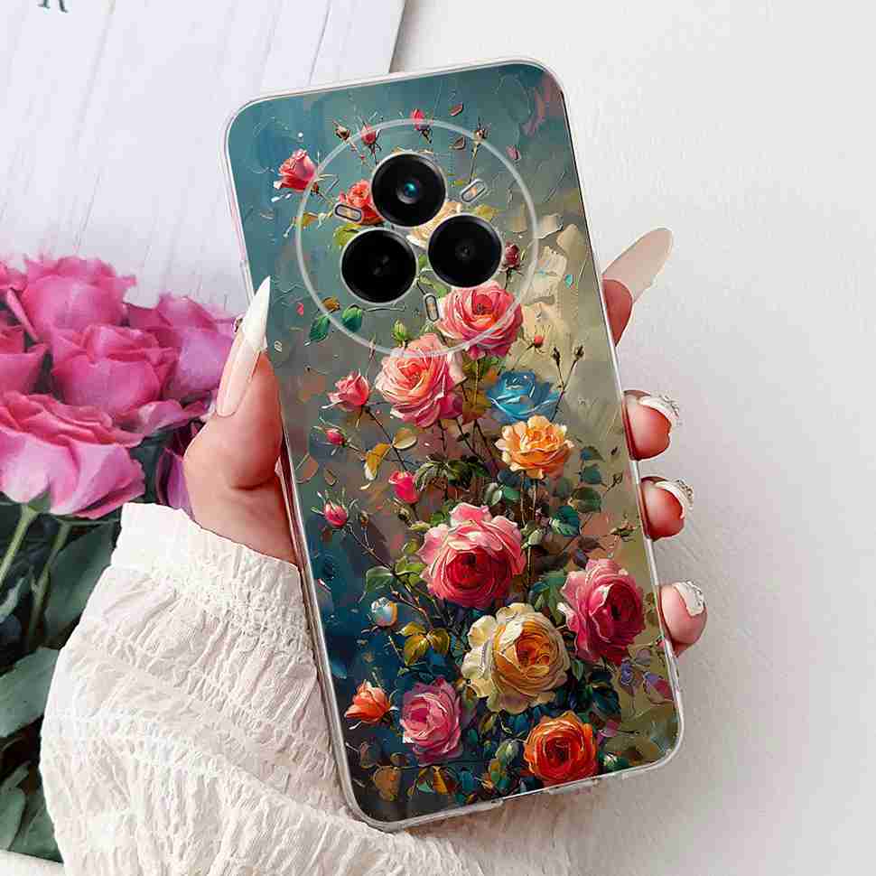 For Realme 14 Pro 5G RMX5056 Case New Fashion Style TPU Soft Silicone Cover For Realme 14Pro+ 14Pro Plus 5G RMX5051 Bumper Shell