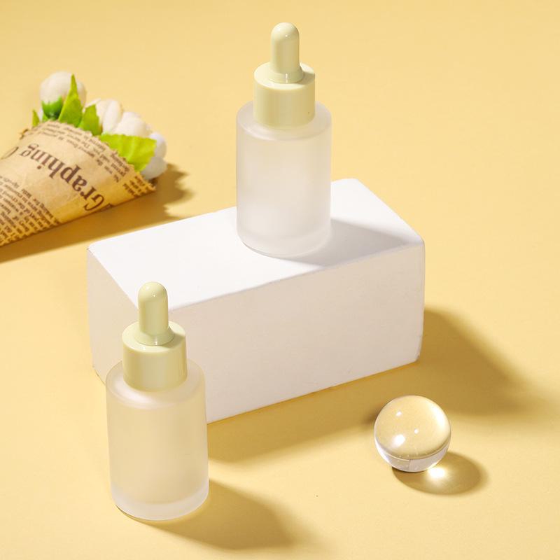 30ml Frosted Macaron Dropper Bottle - Transparent for Essential Oils and Essences