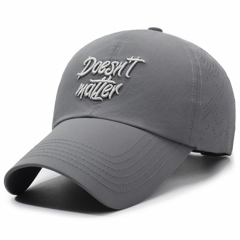 Summer Sunshade Sunscreen Cap Men Women Outdoor Sports Lightweight Quick-Drying Breathable Baseball Cap