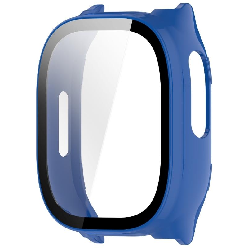 

Watch Cover Shell Screen Protector Tempered Glass Film for Watch 3 Scratchproof Case Smartwatch Film Shockproof синий