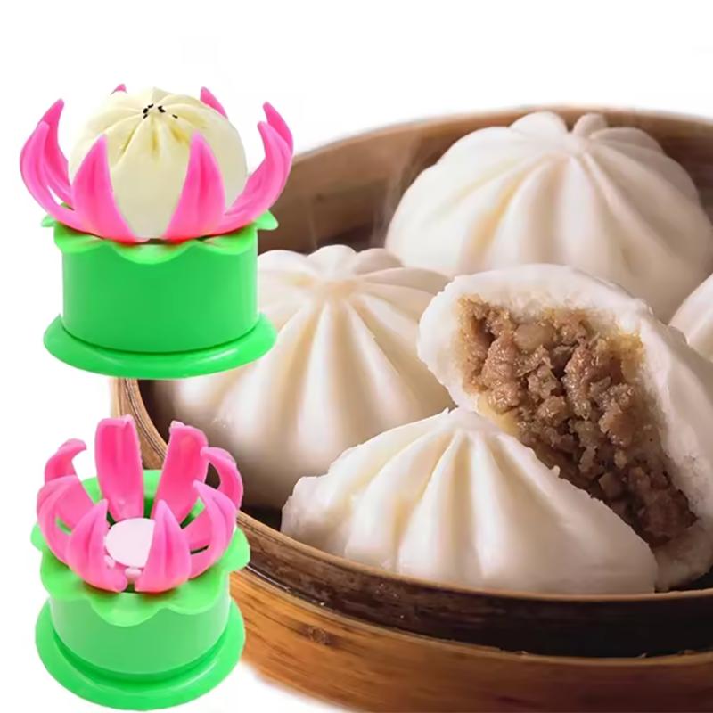1pc-Chinese Baozi Maker Bao Steamed Stuffed Bun Steamed Stuffed Bun Baking Making Mold and Pastry Pie Steam Bun Mold Cooking