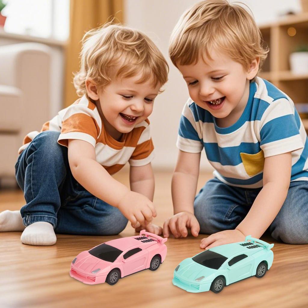Children's Toy Pullback Collision Explosion Car Assembly Off-road Sports Car Model -mode Flying Car