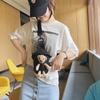 Modegefühl Canvas Bär Tasche Damen 2025 neu niedlich Cartoon Schulter Brusttasche beliebt Persönlichkeit Messenger