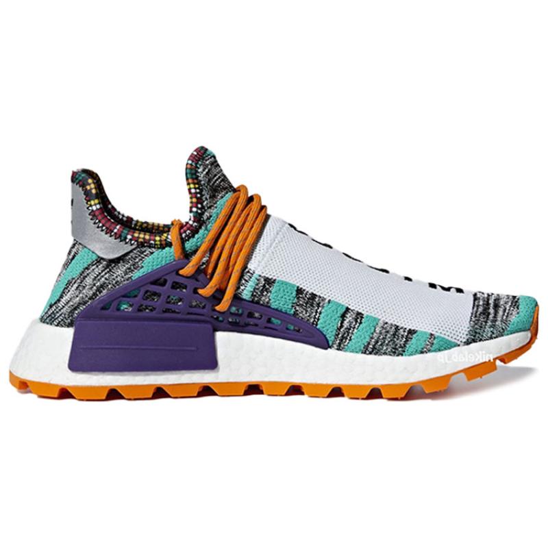Adidas Pharrell X Adidas Nmd Human Race Trail 'Solar Pack' Sneakers BB9528