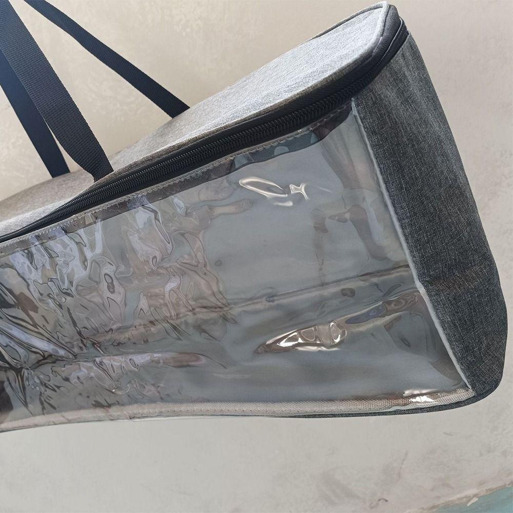 Clear Window Cap Storage Organizer Dust-proof Baseball Hat Organizer  Travel Bag