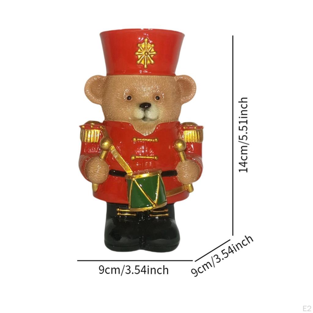 Nussknacker Kerzenhalter ,Weihnachtsdekoration ,Kerzenständer, Weihnachtsdeko Dekorativ