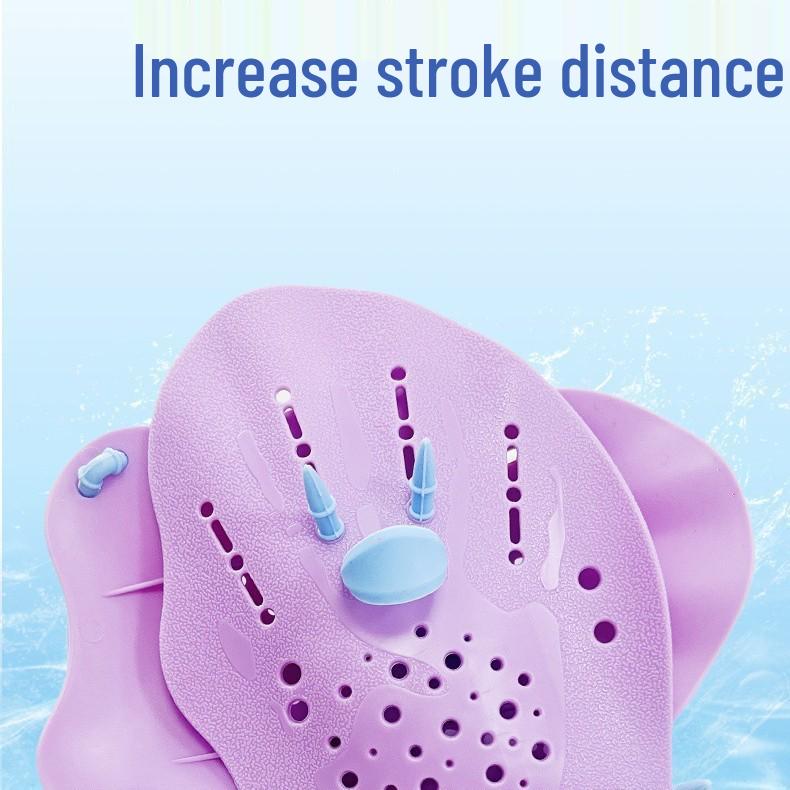 Freestyle Swimming Hand Paddles for Adults & Kids - Stroke Training Aid