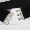 Koreanischen Stil Schnalle Elastischen Breiten Gürtel Breiten Kummerbund Strap Gürtel Taille Weibliche Frauen Zubehör Einfarbig