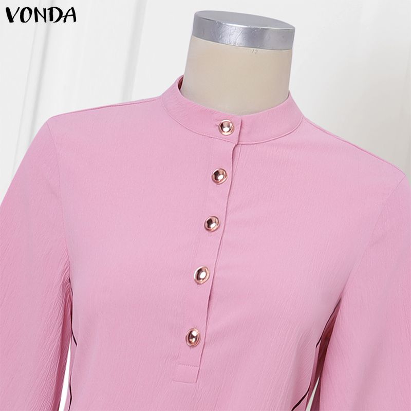 VONDA Elegant Women Batwing Sleeve Belt Waist Casual Loose Maxi Dress