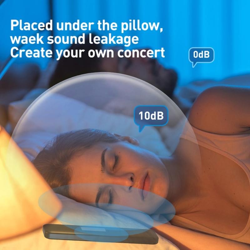 Wireless Pillow Speaker XSLEEP Bone Conduction With Bluetooth-compatible 5.3 And Timer Function For Seamlessly Sleep