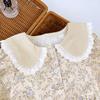 Girls Floral Long Sleeve Dress Spring Autumn Ruffled Collar Princess Dress for Kids Cute Casual Party Wear