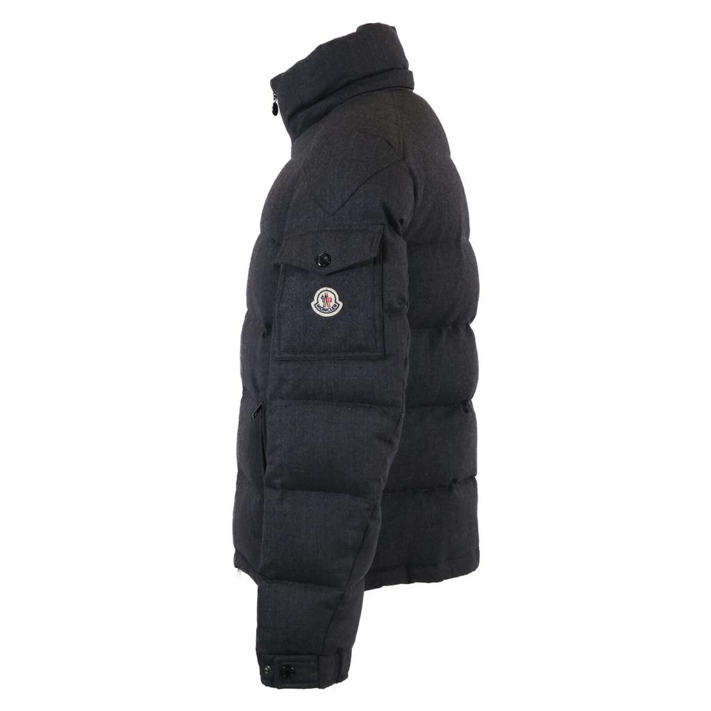 MONCLER MONTGENEVRE Short Down Jacket 2 grayUsed